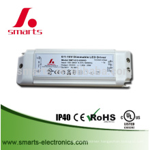 CE EMC 0-10v constant current pwm resistor dimmable led driver 20w